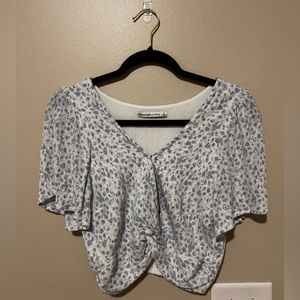 Abercrombie & Fitch Women’s Small Crop Tee